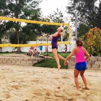 Beach volleyball